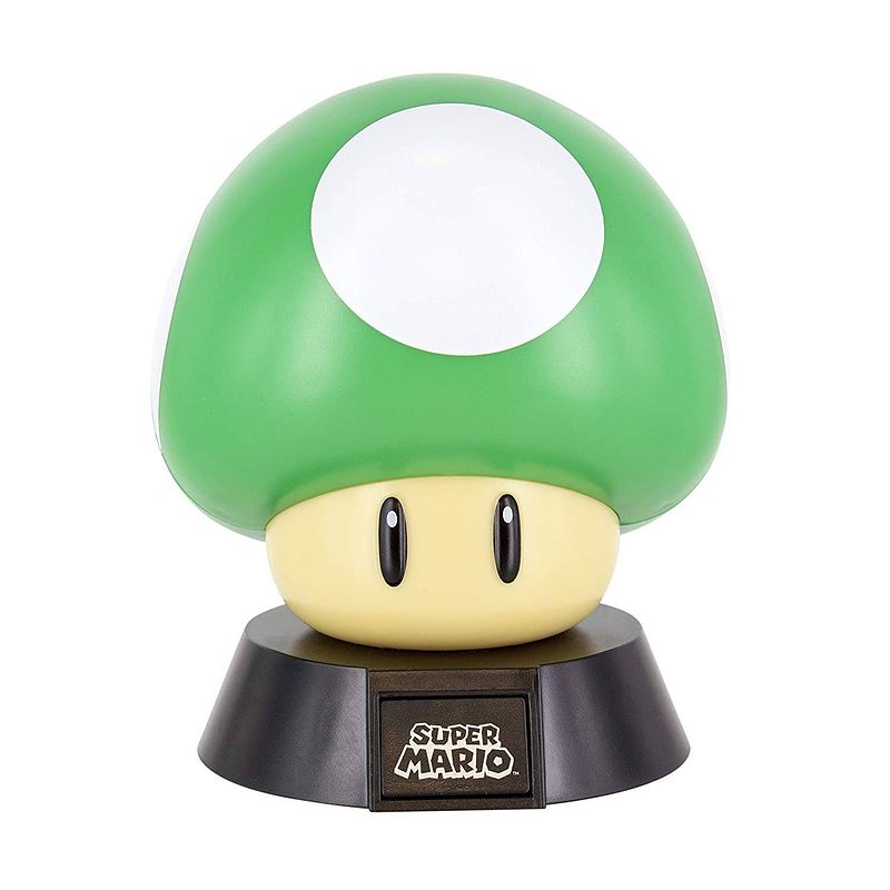 Foto van Paladone super mario: 1up mushroom icon light 10 cm groen