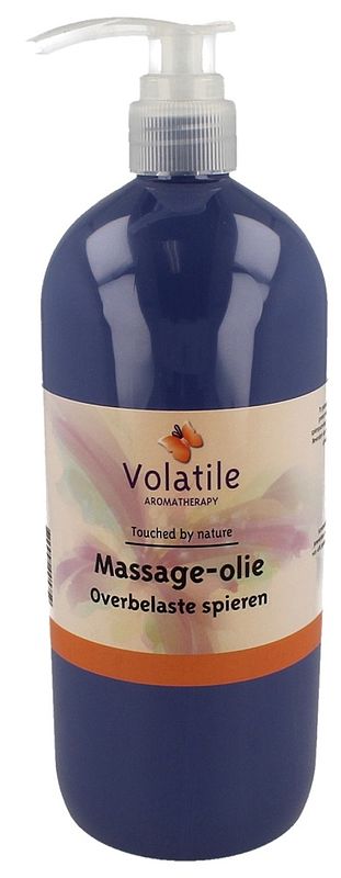 Foto van Volatile massage olie overbelaste spieren 1l