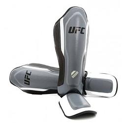 Foto van Ufc scheenbeschermers training unisex grijs maat s/m