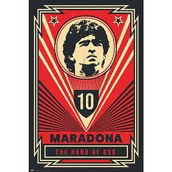 Foto van Grupo erik maradona the hand of god poster 61x91,5cm