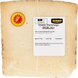 Foto van Jumbo queso manchego (bob) schapenkaas 50+ ca. 185 g