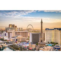 Foto van Inductiebeschermer - las vegas overview - 58.3x51.3 cm