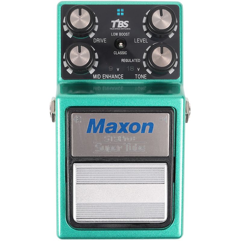 Foto van Maxon st9-pro+ super tube overdrive pedaal