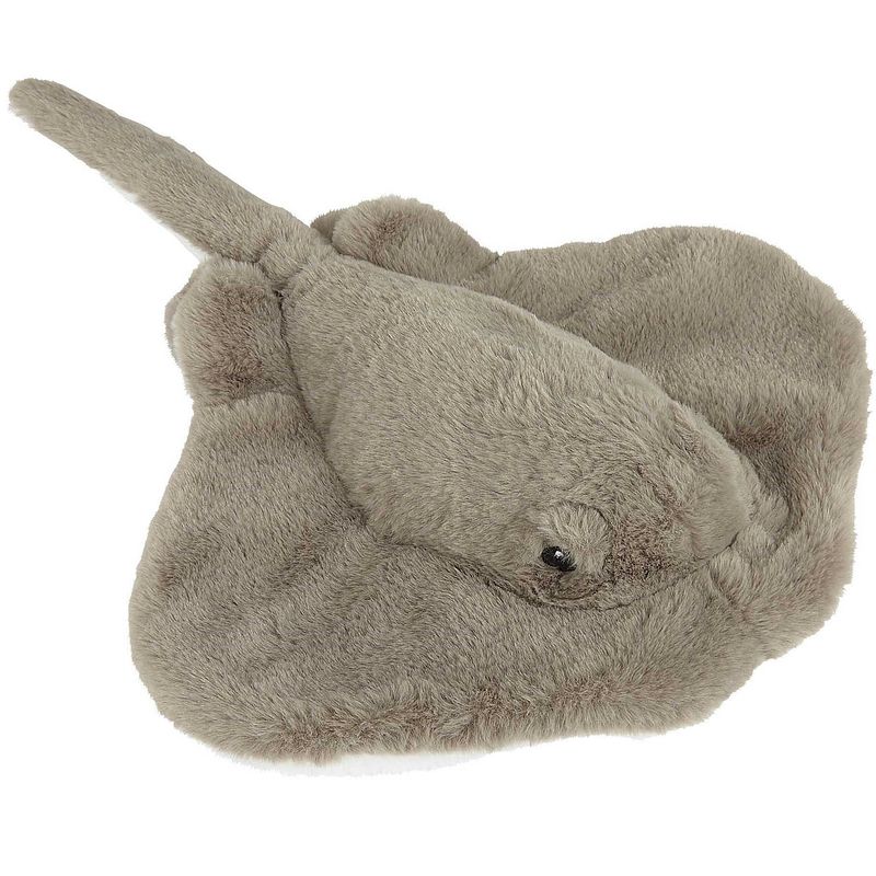 Foto van Pluche knuffel zeedieren grijze rog van 43 cm - knuffel zeedieren