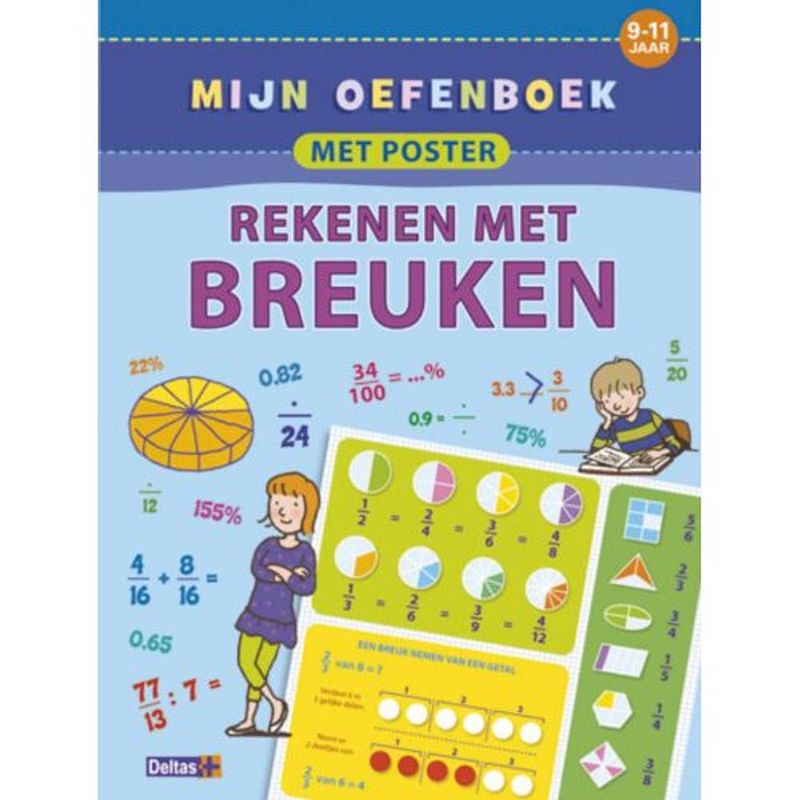 Foto van Mijn oefenboek / rekenen met breuken