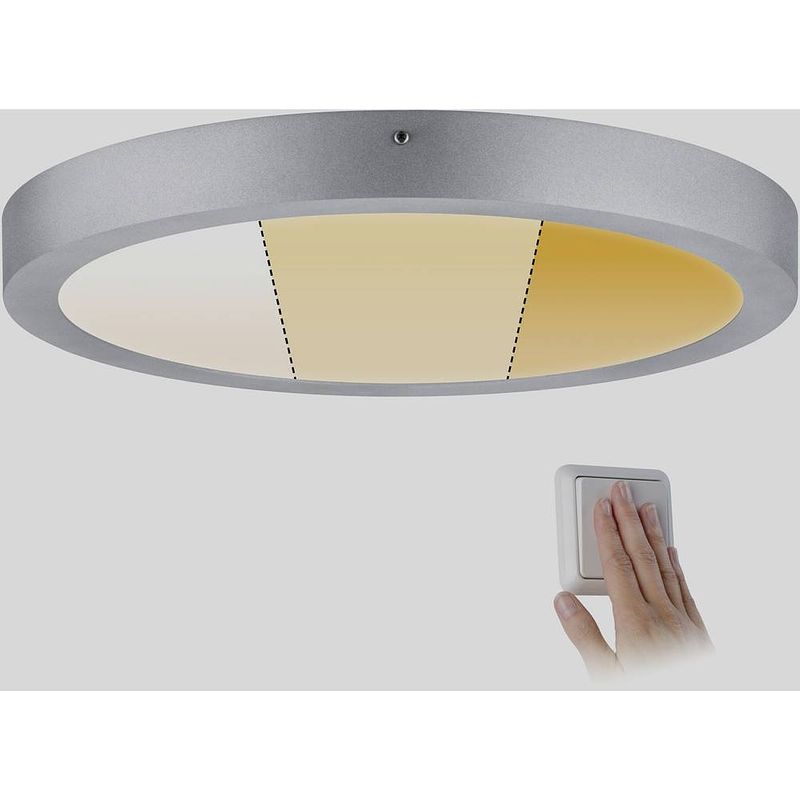 Foto van Paulmann wd carpo 79802 led-wandlamp 21 w chroom