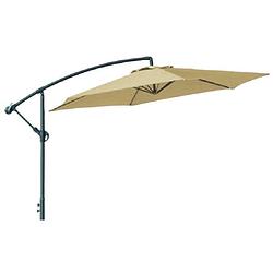 Foto van Lifetime garden parasol 300 cm polyester/staal champagne