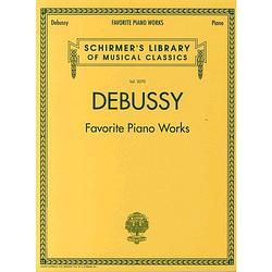 Foto van G. schirmer - claude debussy: favourite piano works