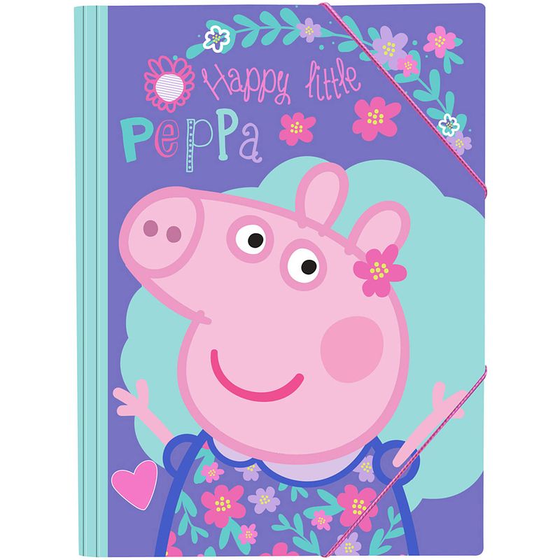 Foto van Nickelodeon notitieblok peppa pig junior 25 x 35 cm paars