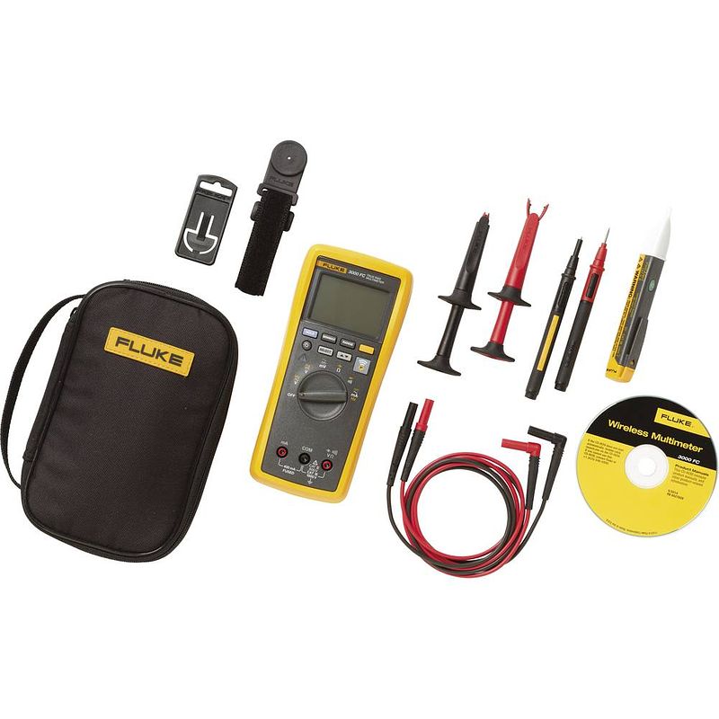 Foto van Fluke 4699302 multimeter digitaal grafisch display, datalogger cat iii 1000 v, cat iv 600 v weergave (counts): 10000