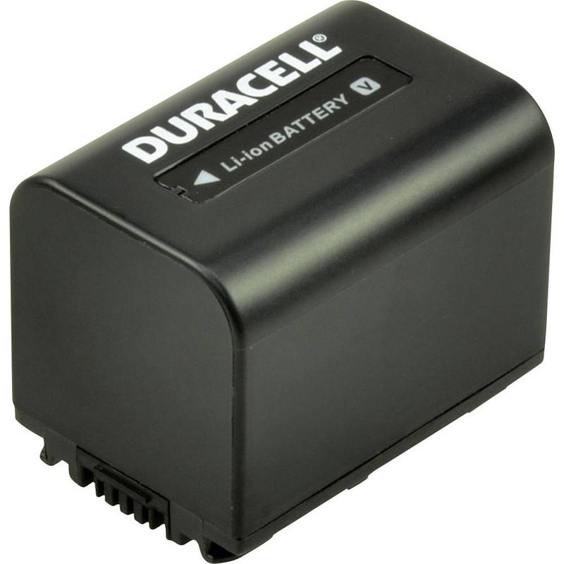 Foto van Duracell np-fv50 camera-accu vervangt originele accu np-fv30 7.4 v 650 mah