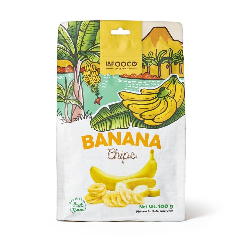 Foto van Banaan chips - 100 g