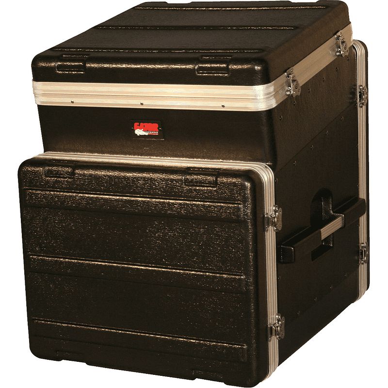 Foto van Gator cases grc-10x8 polyetheen 10u-8u combi flightcase voor mixers