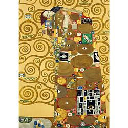 Foto van Gustav klimt - die erfüllung kunstdruk 21x29.7cm