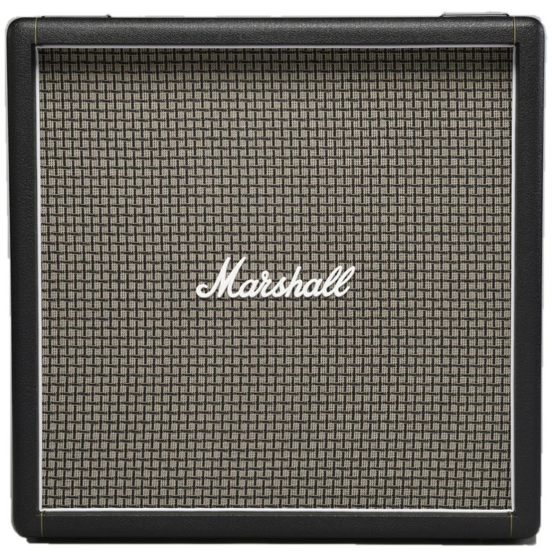 Foto van Marshall 1960bx 100 watt 4x12 inch speaker cabinet recht