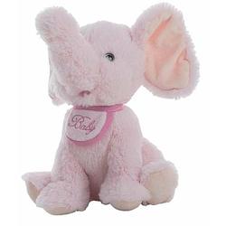 Foto van Pluche olifant knuffel pupy roze 21 cm