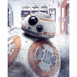 Foto van Pyramid star wars the last jedi bb-8 peek poster 40x50cm