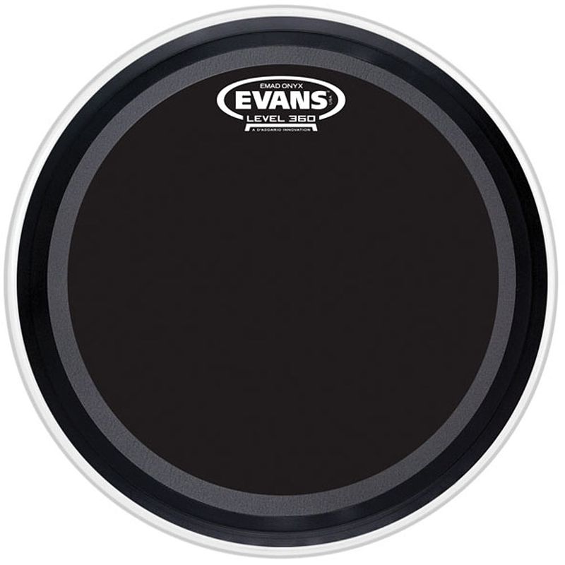 Foto van Evans bd20emadonx emad onyx 20 inch bassdrumvel