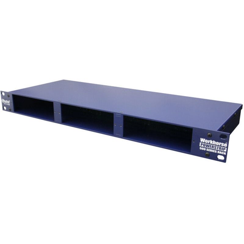 Foto van Radial powerstrip workhorse rack 500-serie 3 slots 1ru