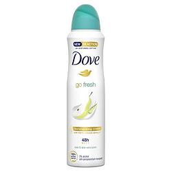 Foto van Dove go fresh antitranspirant deodorant spray pear & aloe vera 150ml bij jumbo