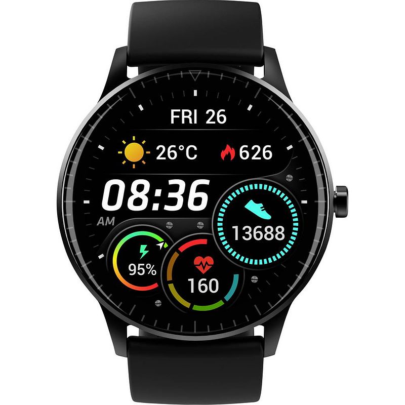 Foto van Denver sw-173 smartwatch zwart