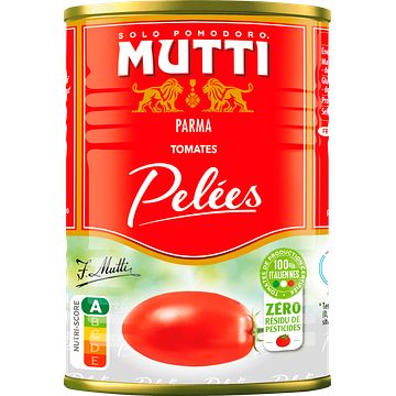 Foto van Mutti gepelde tomaten 400g bij jumbo