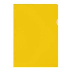 Foto van 30x insteekmap geel a4 formaat 21 x 30 cm - opbergmap
