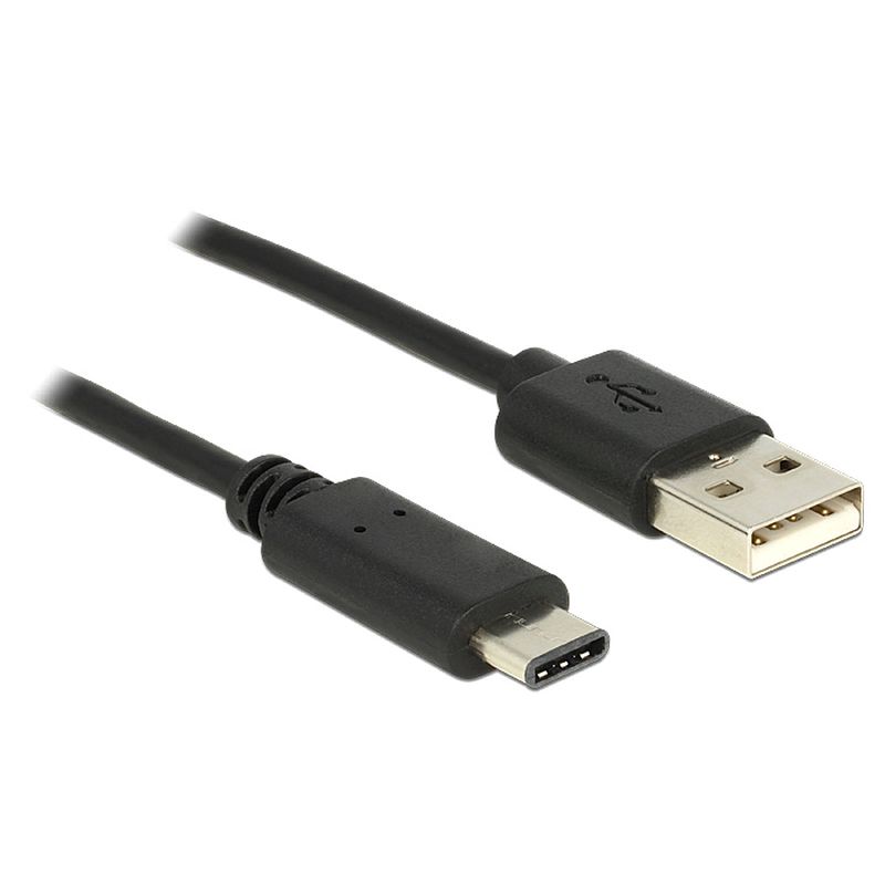 Foto van Delock usb a naar type c kabel 1 meter