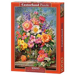 Foto van Castorland legpuzzel june flowers in radiance 1000 stukjes