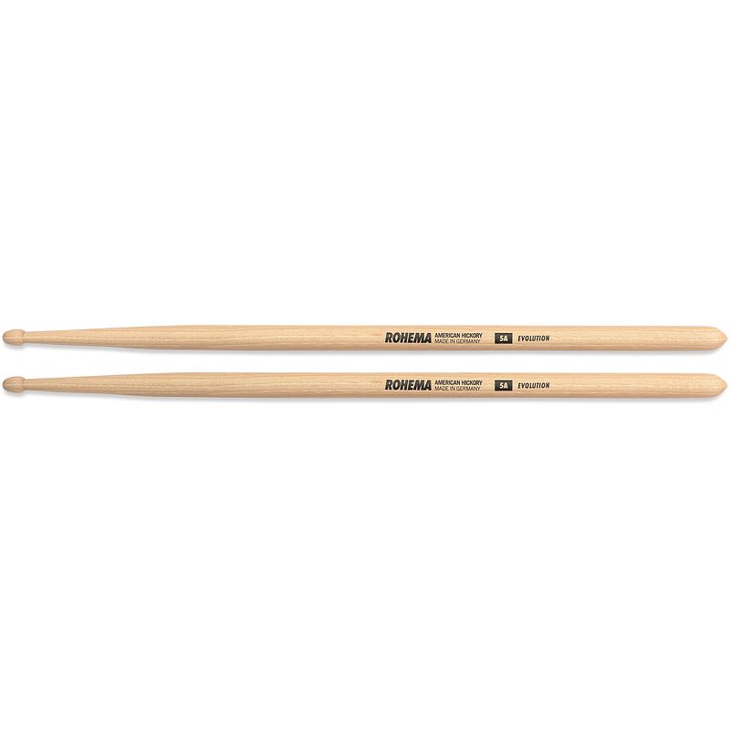 Foto van Rohema 5a evolution hickory drumstokken