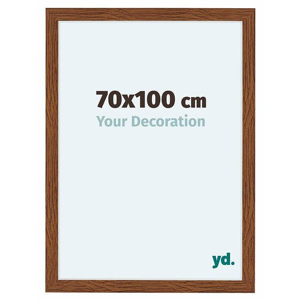 Foto van Como mdf fotolijst 70x100cm eiken rustiek