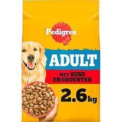 Foto van Pedigree adult hondenbrokken rund en groenten hondenvoer 2.6kg bij jumbo