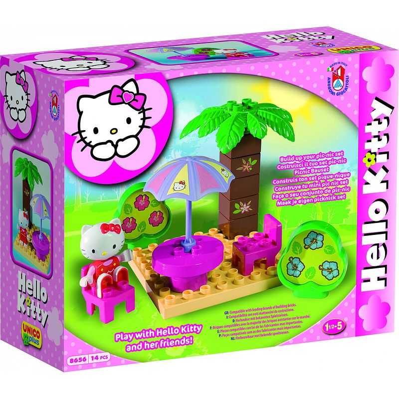 Foto van Androni hello kitty picknickset 14-delig