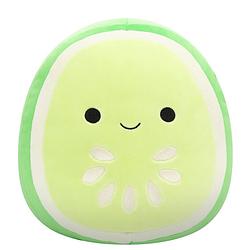 Foto van Squishmallows knuffel carmichael de groene komkommer - 30 cm