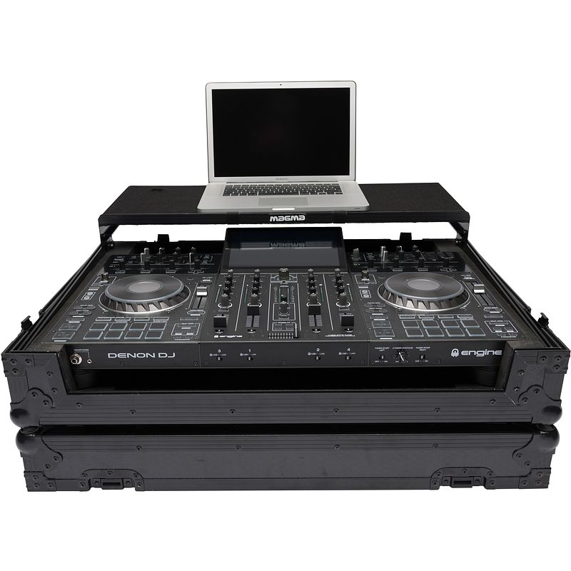 Foto van Magma dj-controller workstation voor denon dj prime 4 zwart