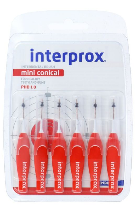 Foto van Interprox ragers premium mini conical 1.0 rood 6st