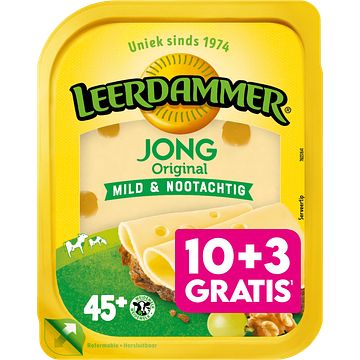 Foto van Leerdammer jong original 45+ kaas 260 g bij jumbo