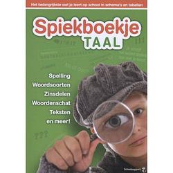 Foto van Spiekboekje taal - spiekboekjes