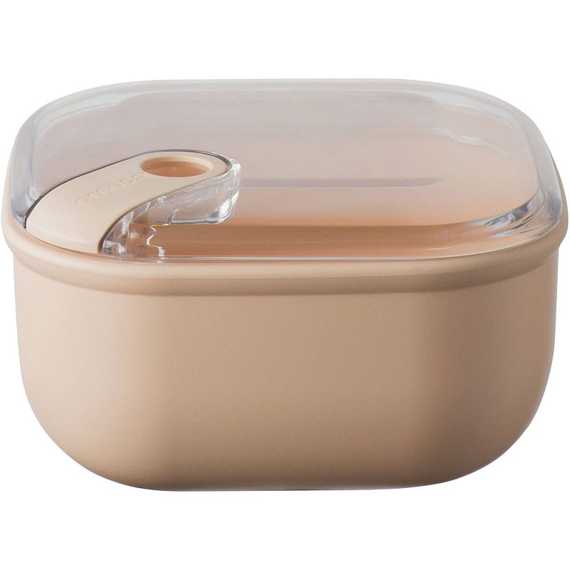 Foto van Omada - lunchbox, vierkant, roze, 1 l - omada pull box