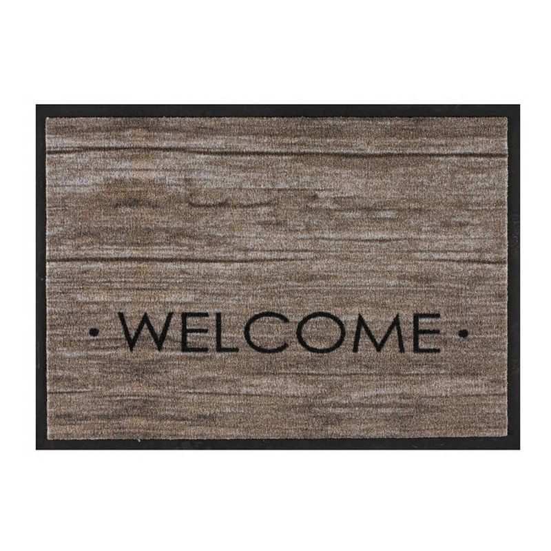 Foto van Md entree - schoonloopmat - impression wood welcome - 60 x 80 cm