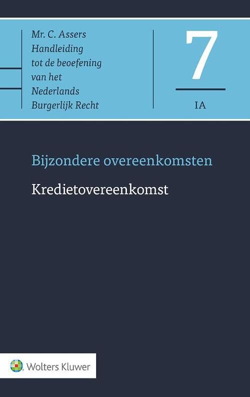 Foto van Kredietovereenkomst - hardcover (9789013158502)