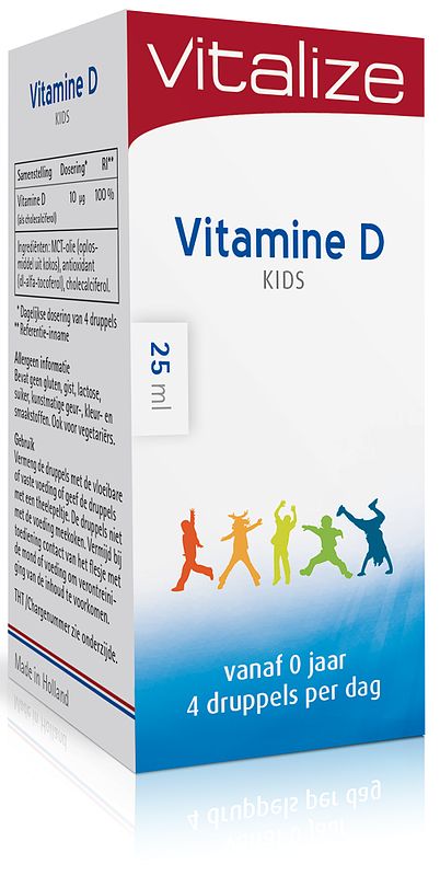 Foto van Vitalize vitamine d kids 25ml