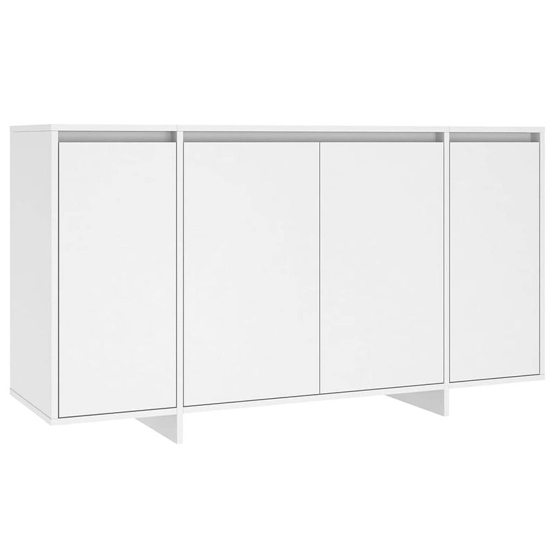 Foto van Vidaxl dressoir 135x41x75 cm spaanplaat wit