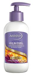 Foto van Andrelon oil & curl voedende crème