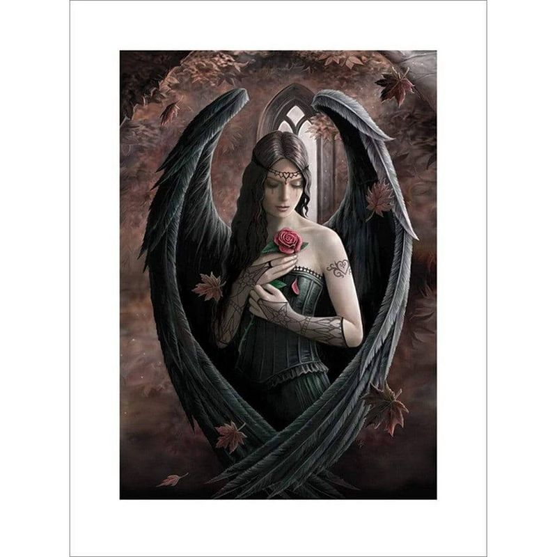 Foto van Pyramid anne stokes angel rose kunstdruk 60x80cm