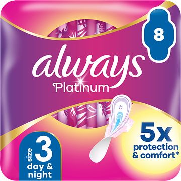 Foto van Always platinum day & night (maat 3) maandverband bij jumbo