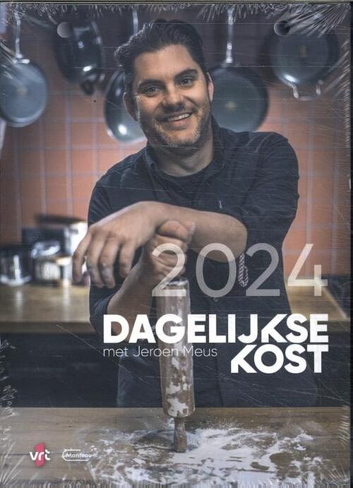 Foto van Dagelijkse kost scheurkalender 2024 - jeroen meus - paperback (9789022339848)