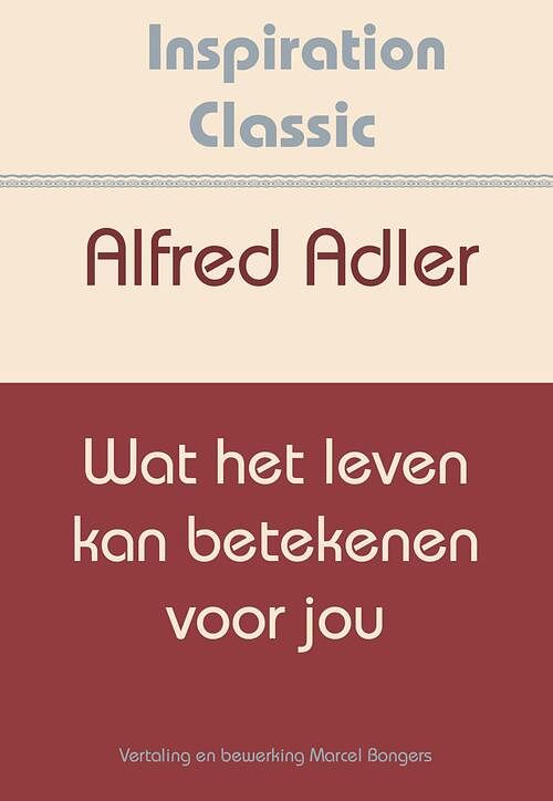 Foto van Wat het leven kan betekenen voor jou - alfred adler - ebook (9789077662748)