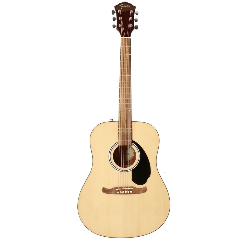 Foto van Fender fa-125 dreadnought natural akoestische westerngitaar met gigbag