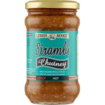 Foto van Lekker bekkie birambi chutney 290ml bij jumbo